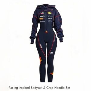 Women's racing Jumpsuit - Navy